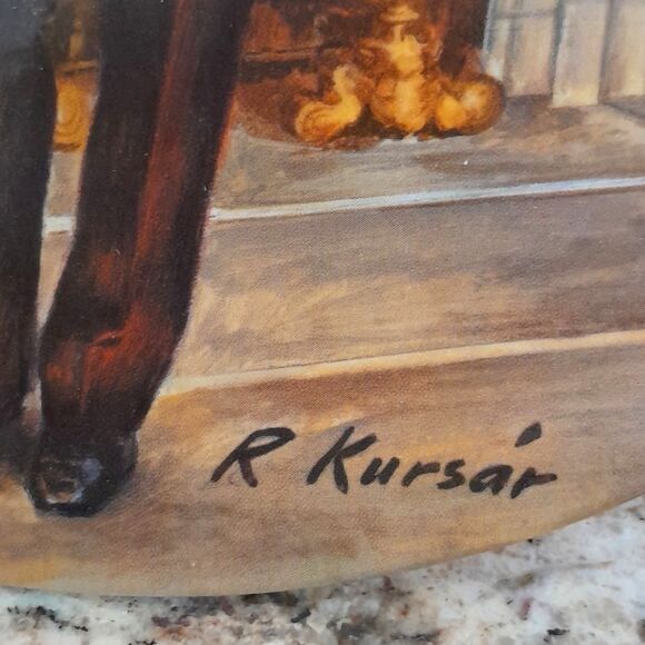 Knowles "Rhett" Gone with the Wind Vintage Plate - Picture 2 of 13